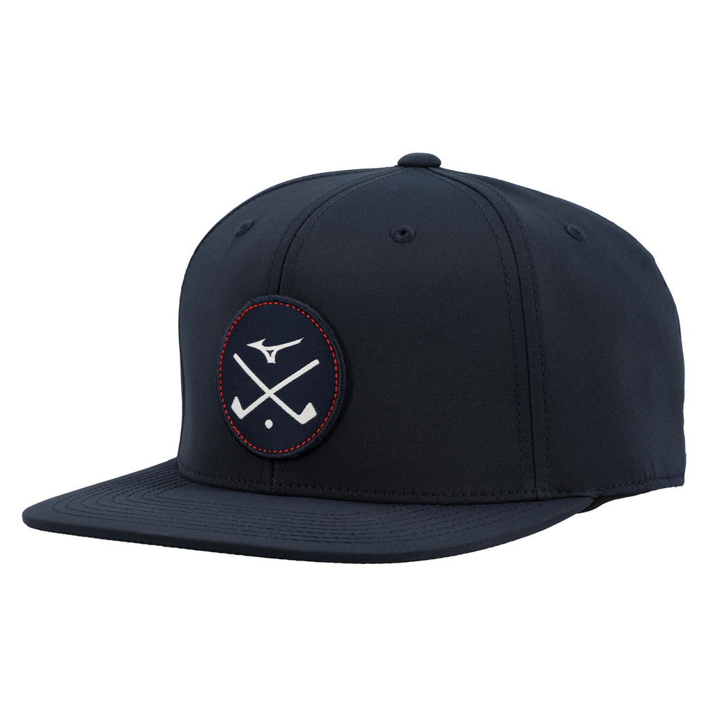 Crossed Clubs Snapback Golf Hat