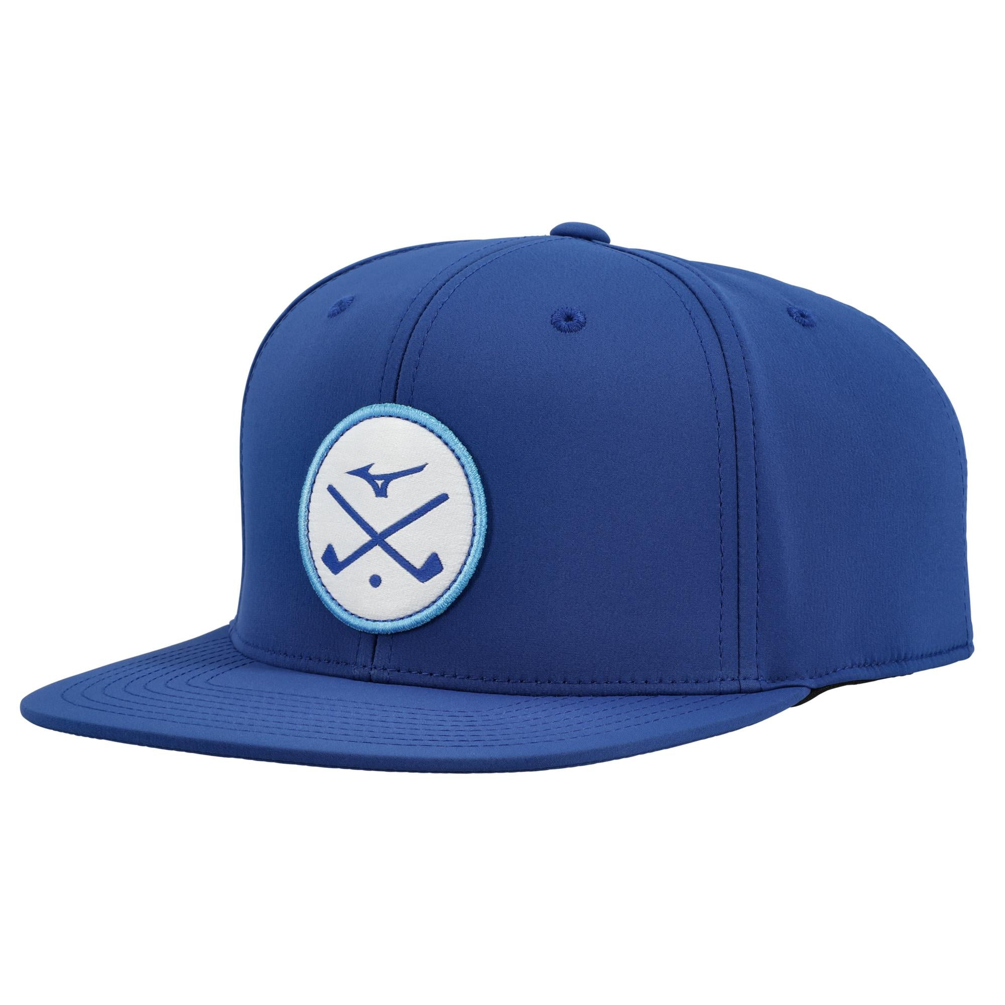 Crossed Clubs Snapback Golf Hat