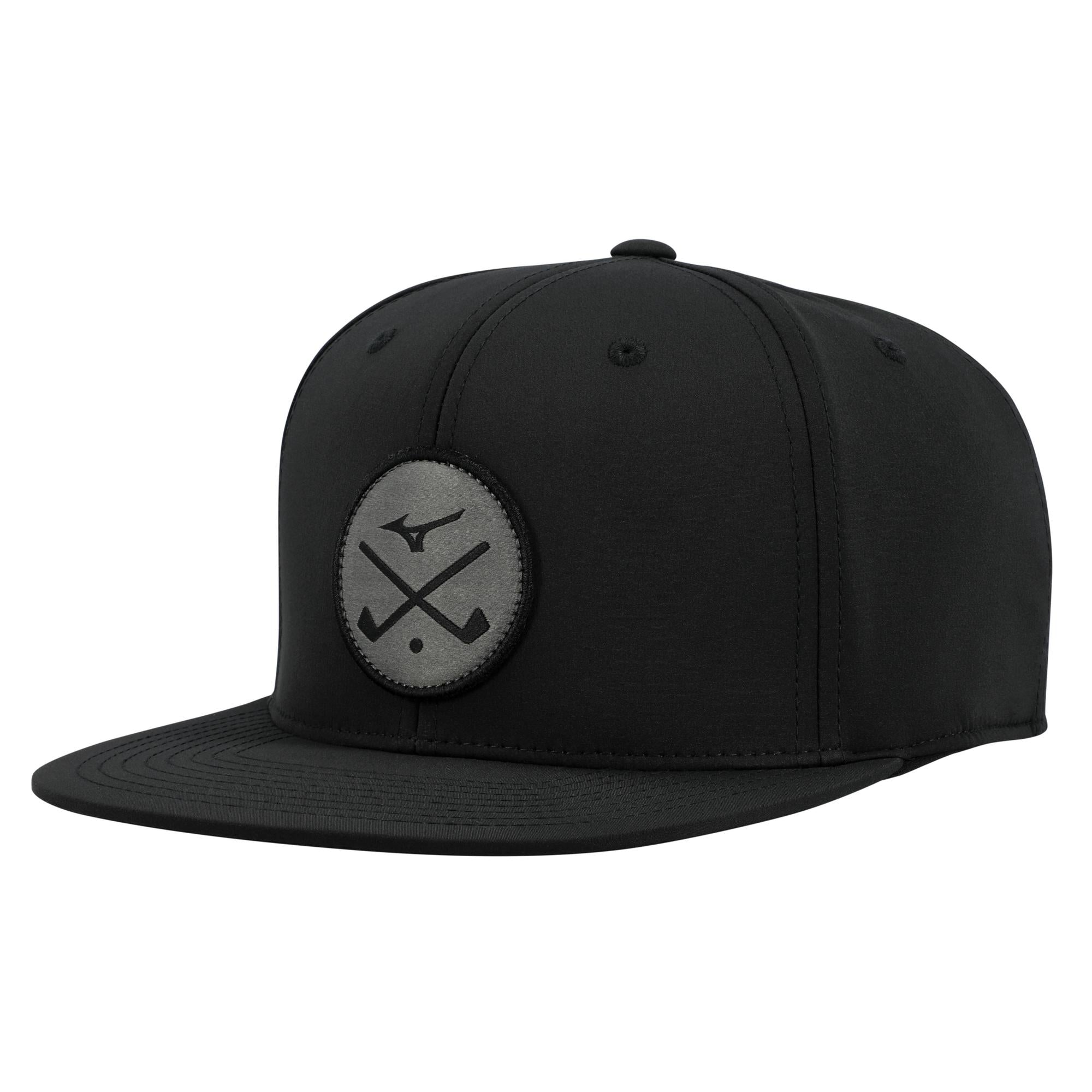 Crossed Clubs Snapback Golf Hat