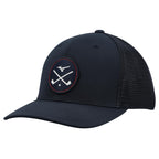 Crossed Clubs Meshback Golf Hat
