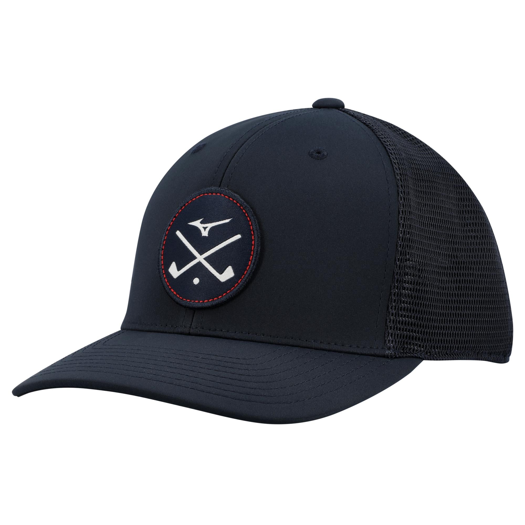 Crossed Clubs Meshback Golf Hat
