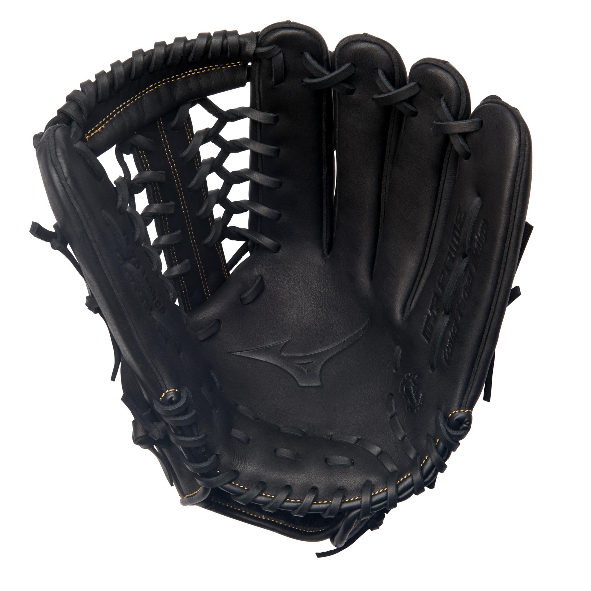 MVP Prime Outfield Baseball Glove 12.75", Black/Almond