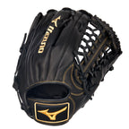 MVP Prime Outfield Baseball Glove 12.75", Black/Almond
