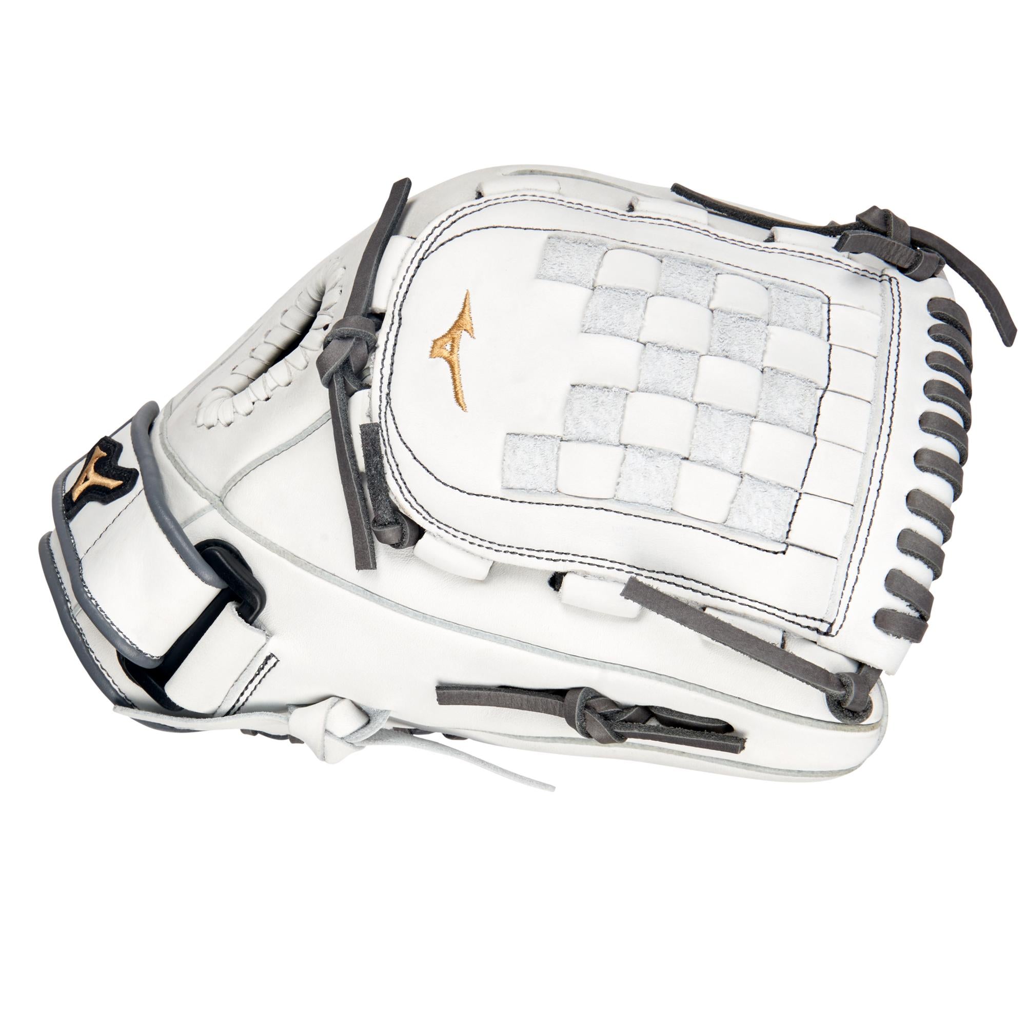 MVP Prime Fastpitch Softball Glove 12", White/Grey