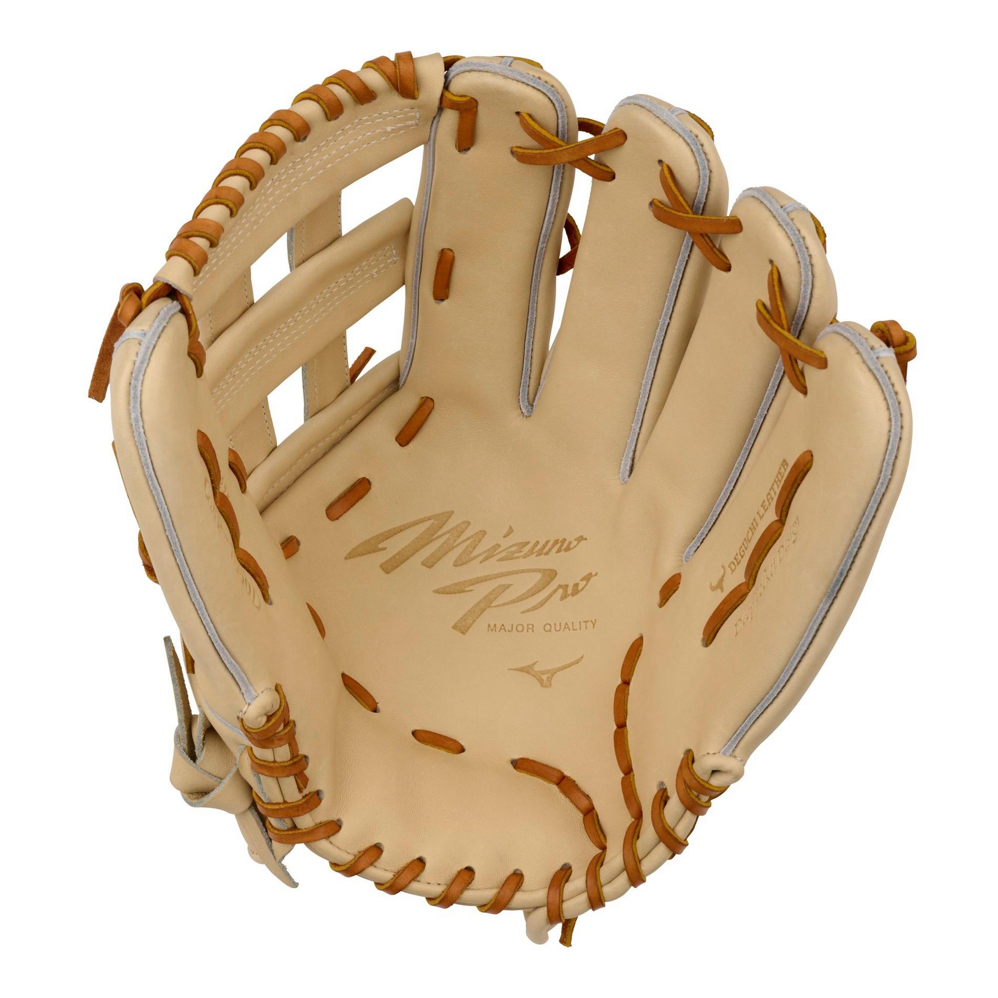 GMP-7000D Mizuno Pro, Premium Outfielder Baseball Glove, 12.75", Deep Pocket, Cross 6 Web