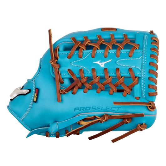 GPS-72D Pro Select, Premium Outfielder Baseball Glove, 12.75", Deep Pocket, Shock Absorber 16 Web, Sky Blue
