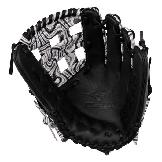GMVP-70MP MVP Prime M-Print, Outfield Baseball Glove, 12.75", H Web, Oil Slick Pattern, BioSoft Leather, Center Pocket Design, Print on Full grain leather