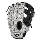 GPP1151Y3P Prospect BB 11.5" Printed Baseball Glove, T Web, Full Grain Pigskin, Oil Slick Print Pattern