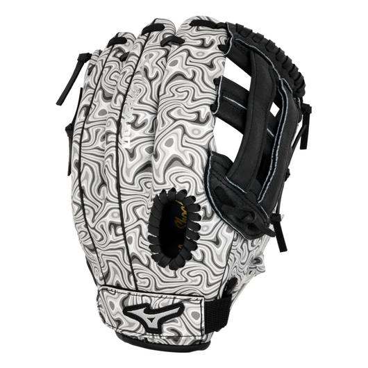 GPP1151Y3P Prospect BB 11.5" Printed Baseball Glove, T Web, Full Grain Pigskin, Oil Slick Print Pattern