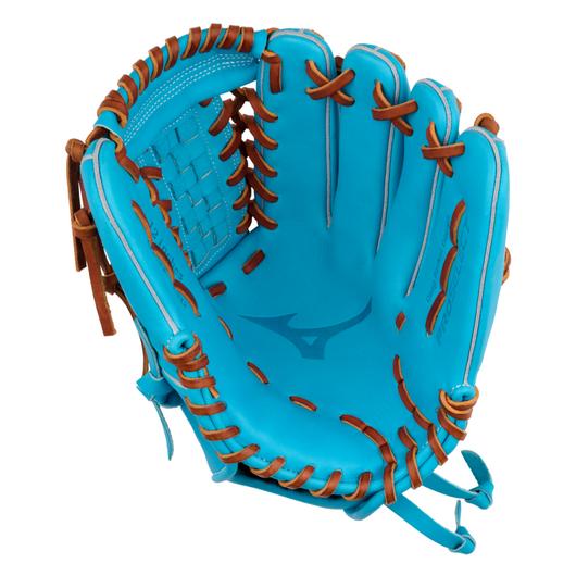 GPSF-13D Pro Select FP, Premium Infielder Fastpitch Glove, 12", Deep Pocket, Tartan Shock Web, Sky Blue, QuickTab Adjust back of wrist
