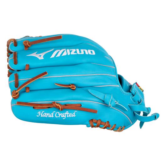 GPSF-13D Pro Select FP, Premium Infielder Fastpitch Glove, 12", Deep Pocket, Tartan Shock Web, Sky Blue, QuickTab Adjust back of wrist