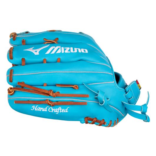 GPSF-72D Pro Select FP, Premium Outfielder Fastpitch Glove, 12.5", Deep Pocket, H Web, Sky Blue, QuickTab Adjust back of wrist