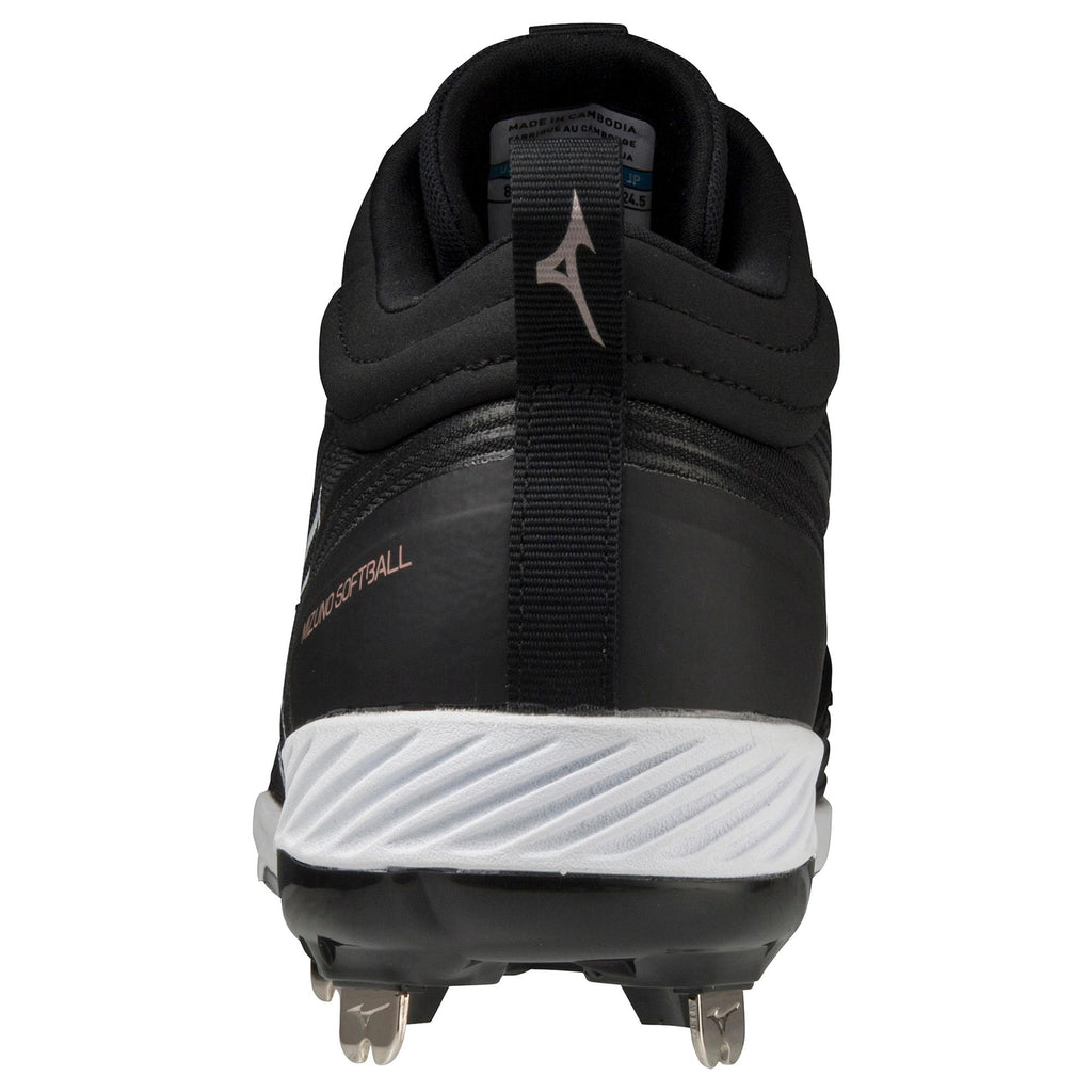 Mizuno Sweep 6 Mid Women's Metal Fastpitch Softball Cleat