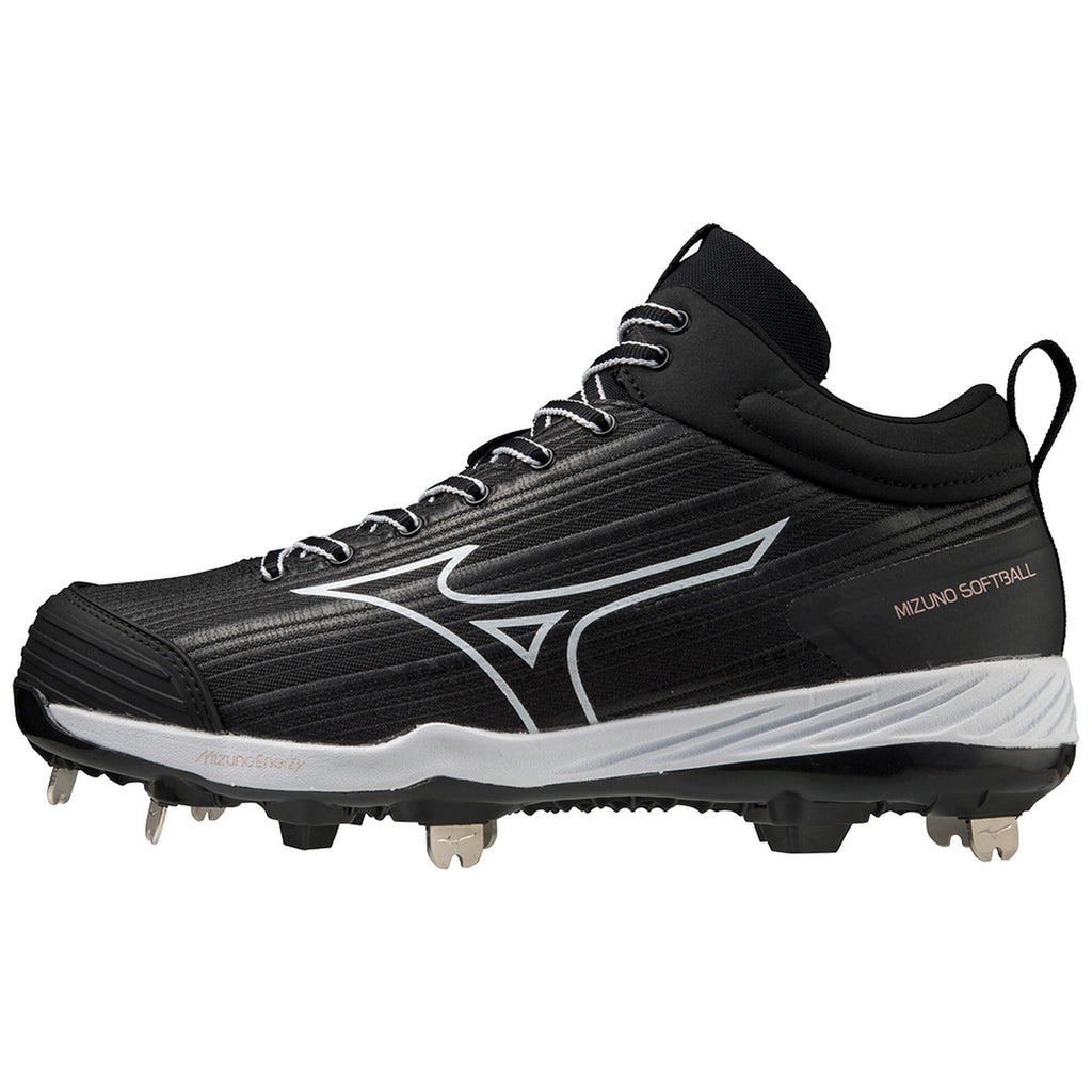 Mizuno Sweep 6 Mid Women's Metal Fastpitch Softball Cleat