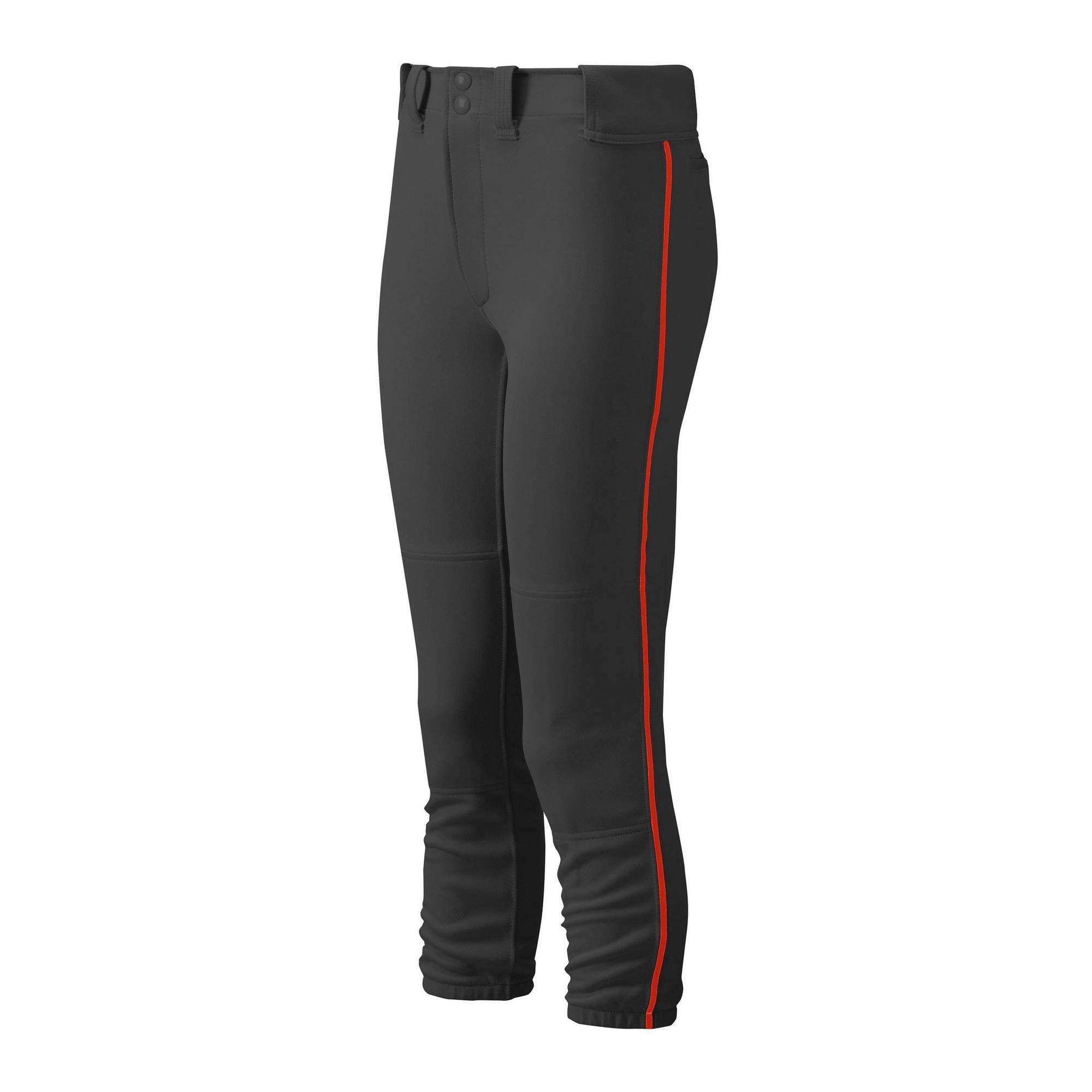 Women's Belted Piped Softball Pant