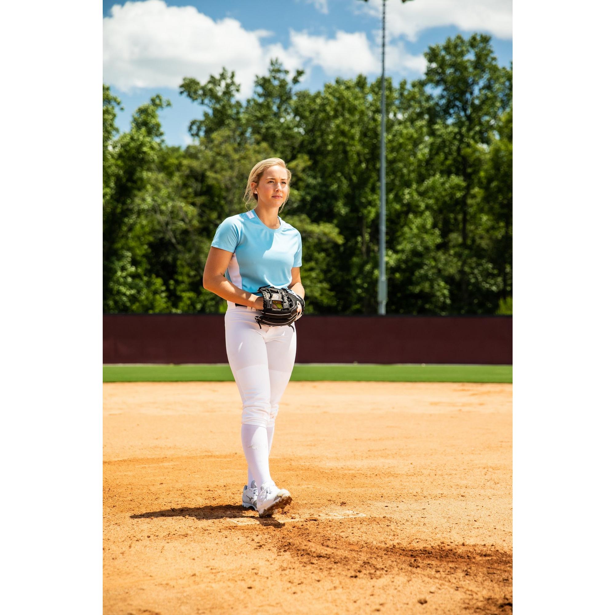 Women's Belted Stretch Softball Pant