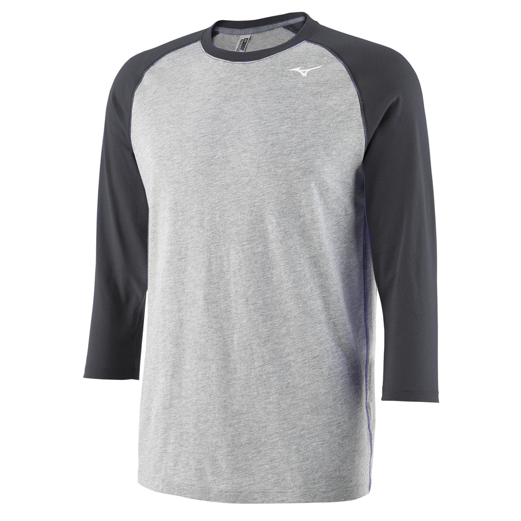 Men's Mizuno 3/4 Baseball Practice Tee