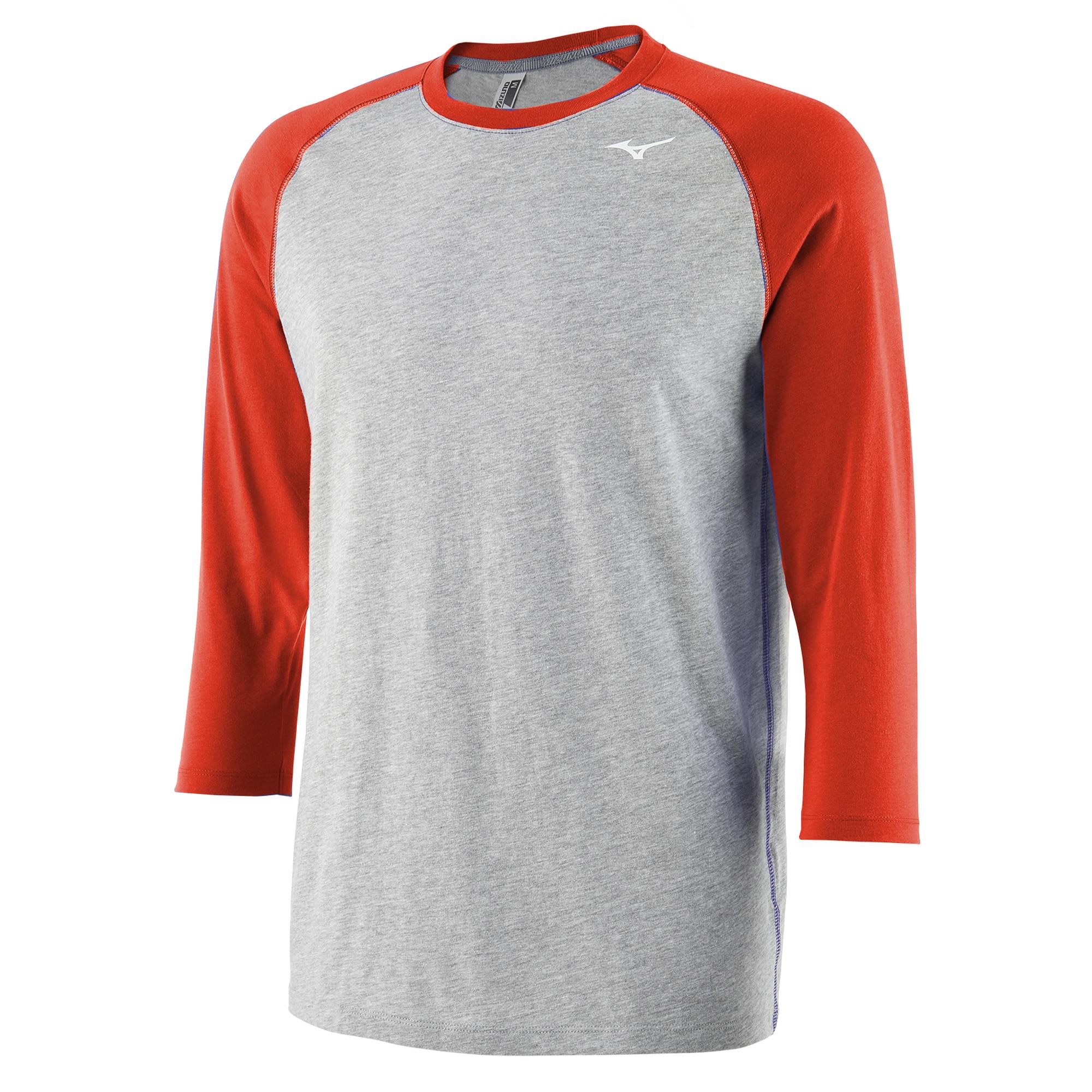 Youth Mizuno 3/4 Practice Tee