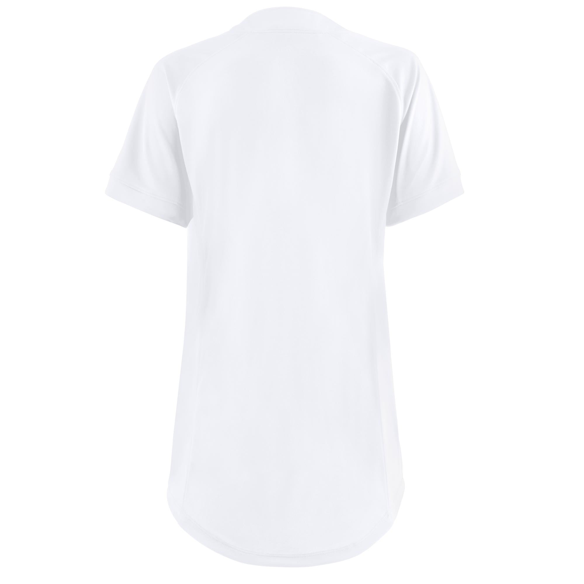 Youth Girl's NXT 1-Button Short Sleeve Softball Jersey