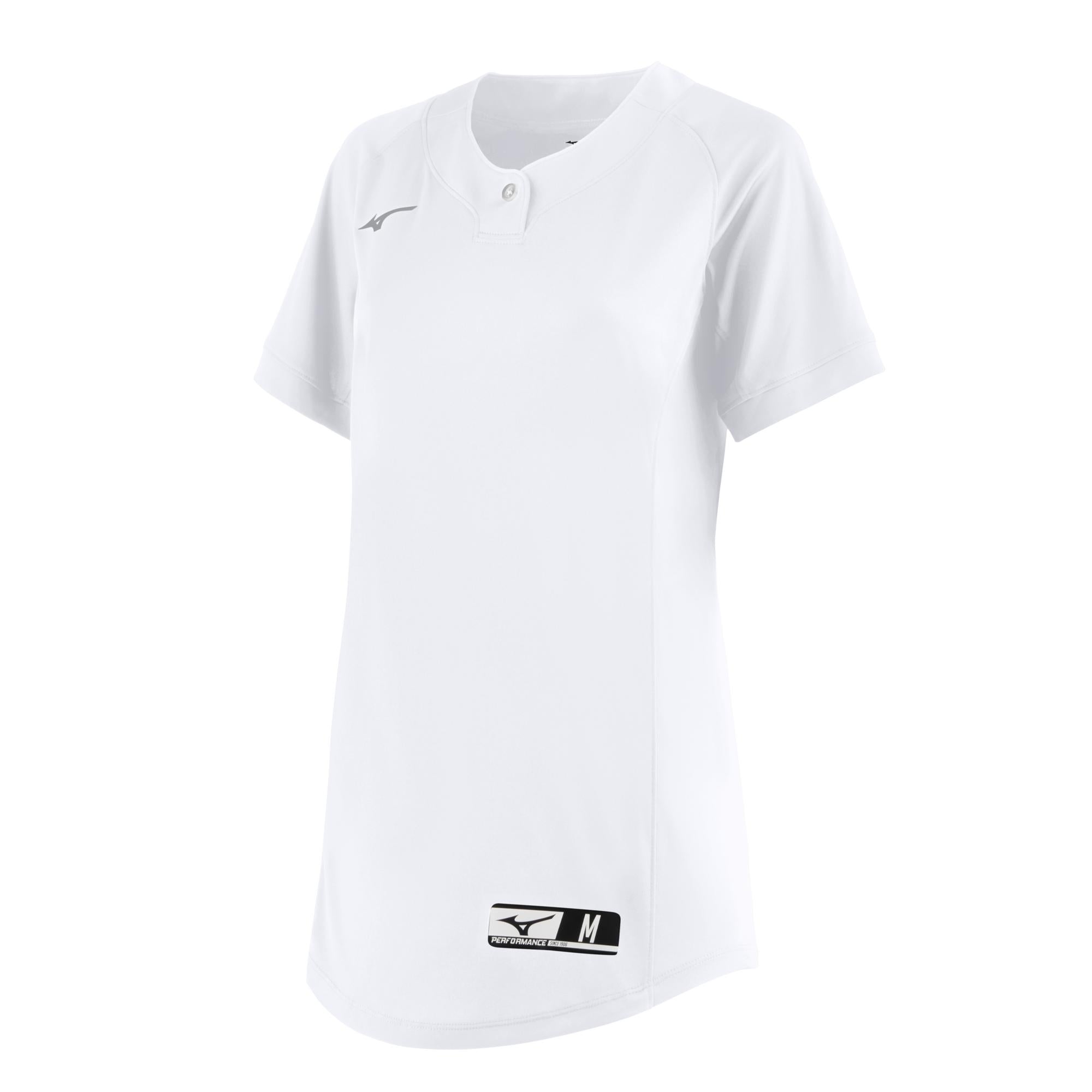 Youth Girl's NXT 1-Button Short Sleeve Softball Jersey