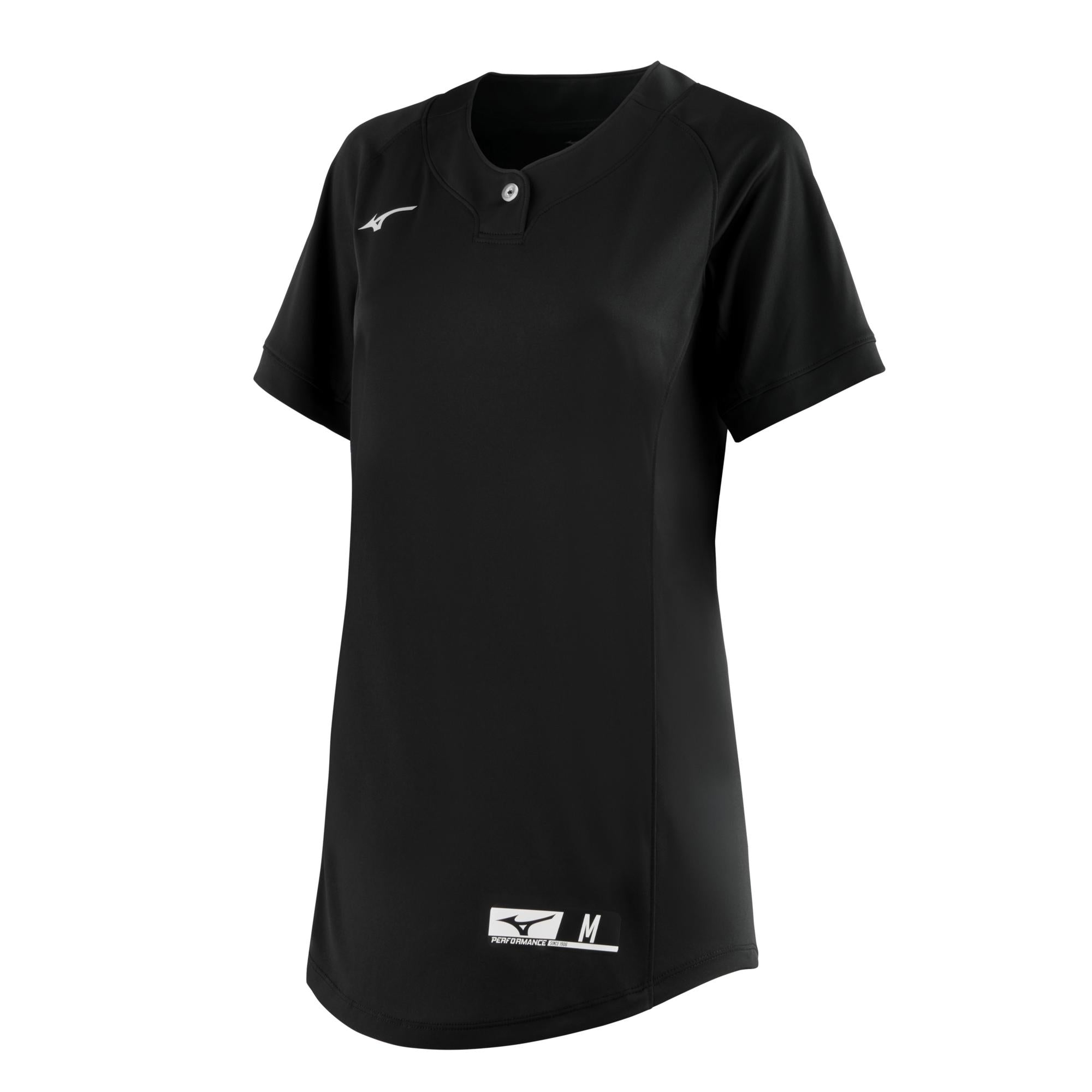 Youth Girl's NXT 1-Button Short Sleeve Softball Jersey