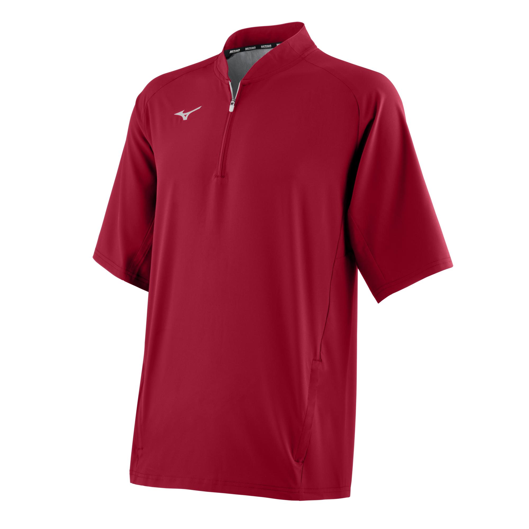 Mizuno Men's Short Sleeve Baseball Hitting Jacket