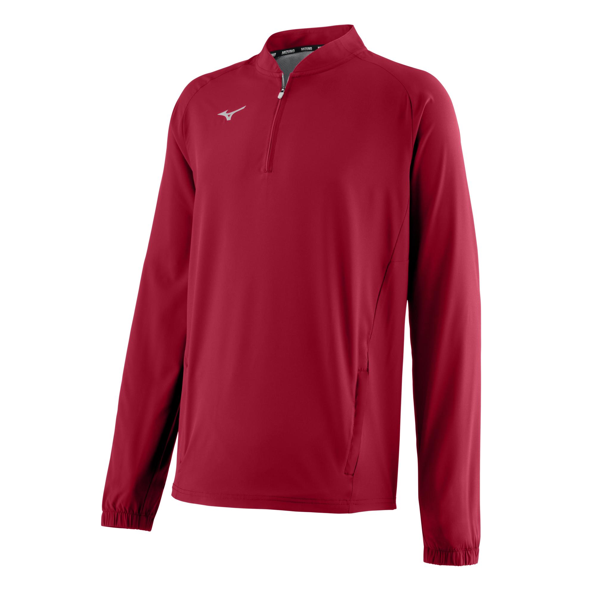Mizuno Men's Long Sleeve Baseball Hitting Jacket