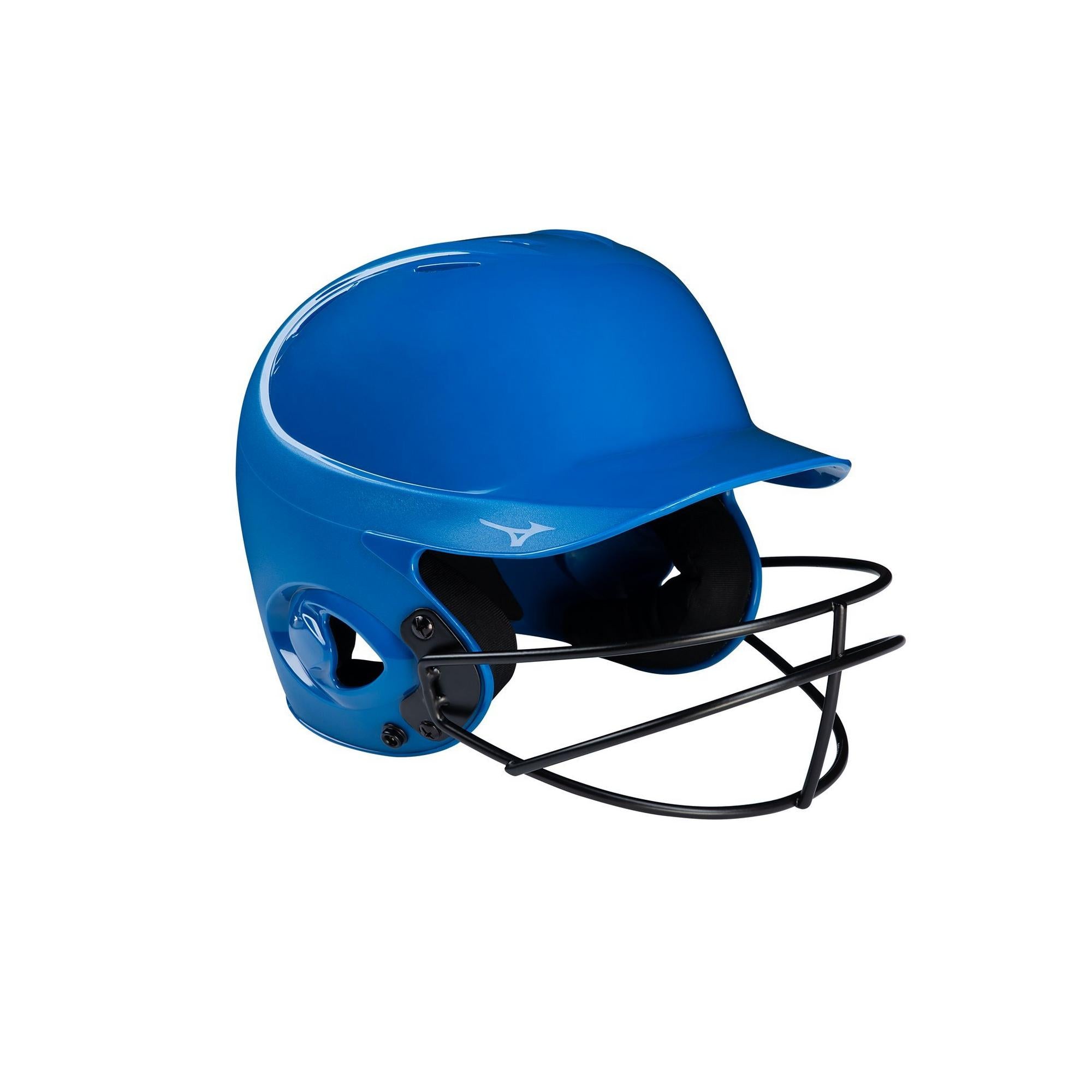 MVP Series Solid Batting Helmet with Fastpitch Softball Mask