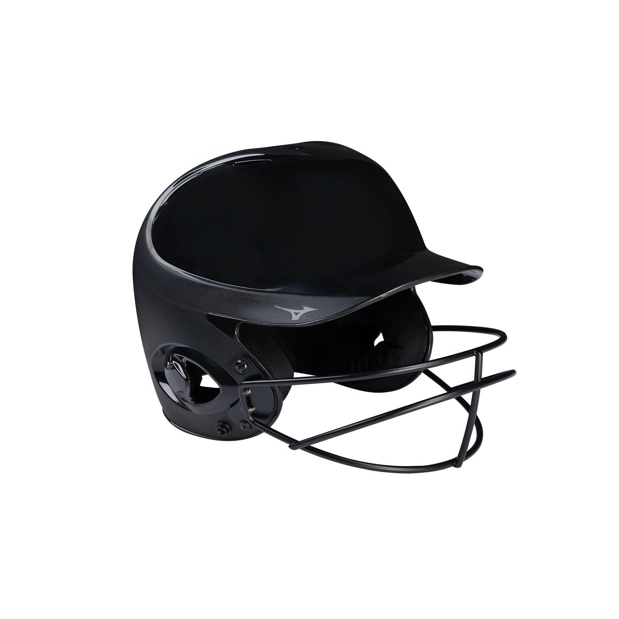 MVP Series Solid Batting Helmet with Fastpitch Softball Mask