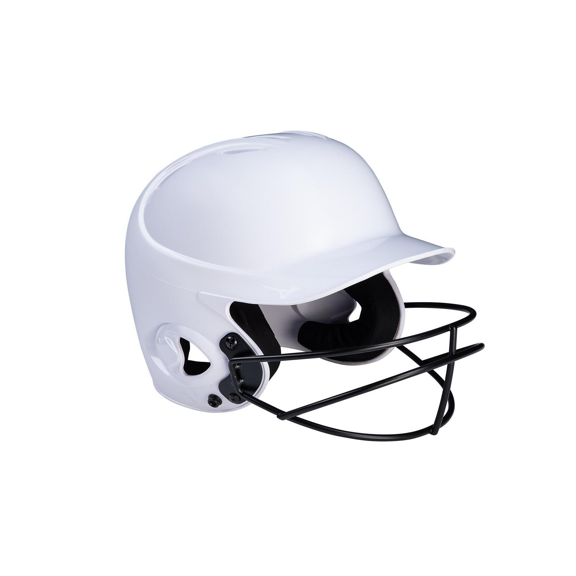 MVP Series Solid Youth Batting Helmet with Fastpitch Softball Mask