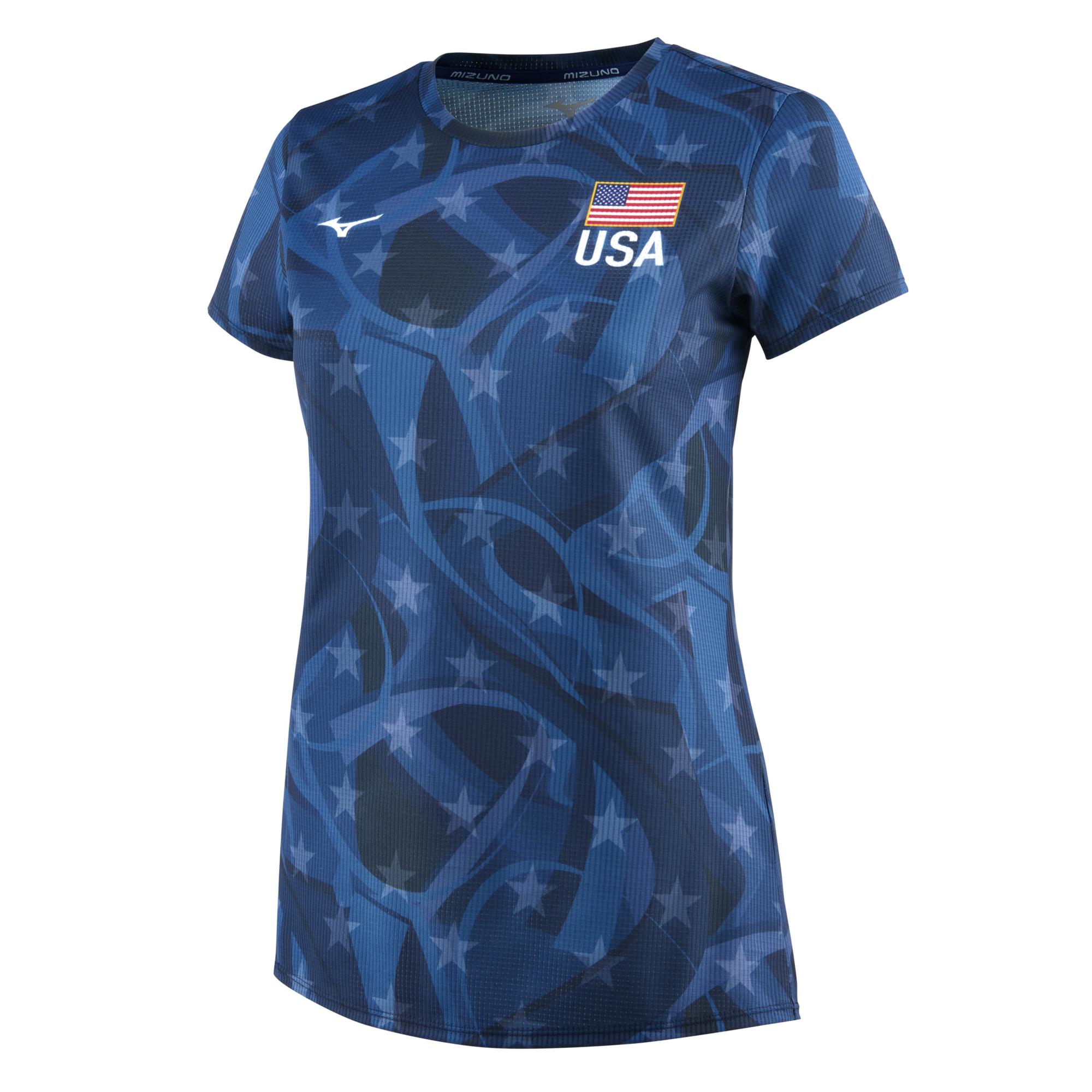 Women's USA Dry Aeroflow Tee