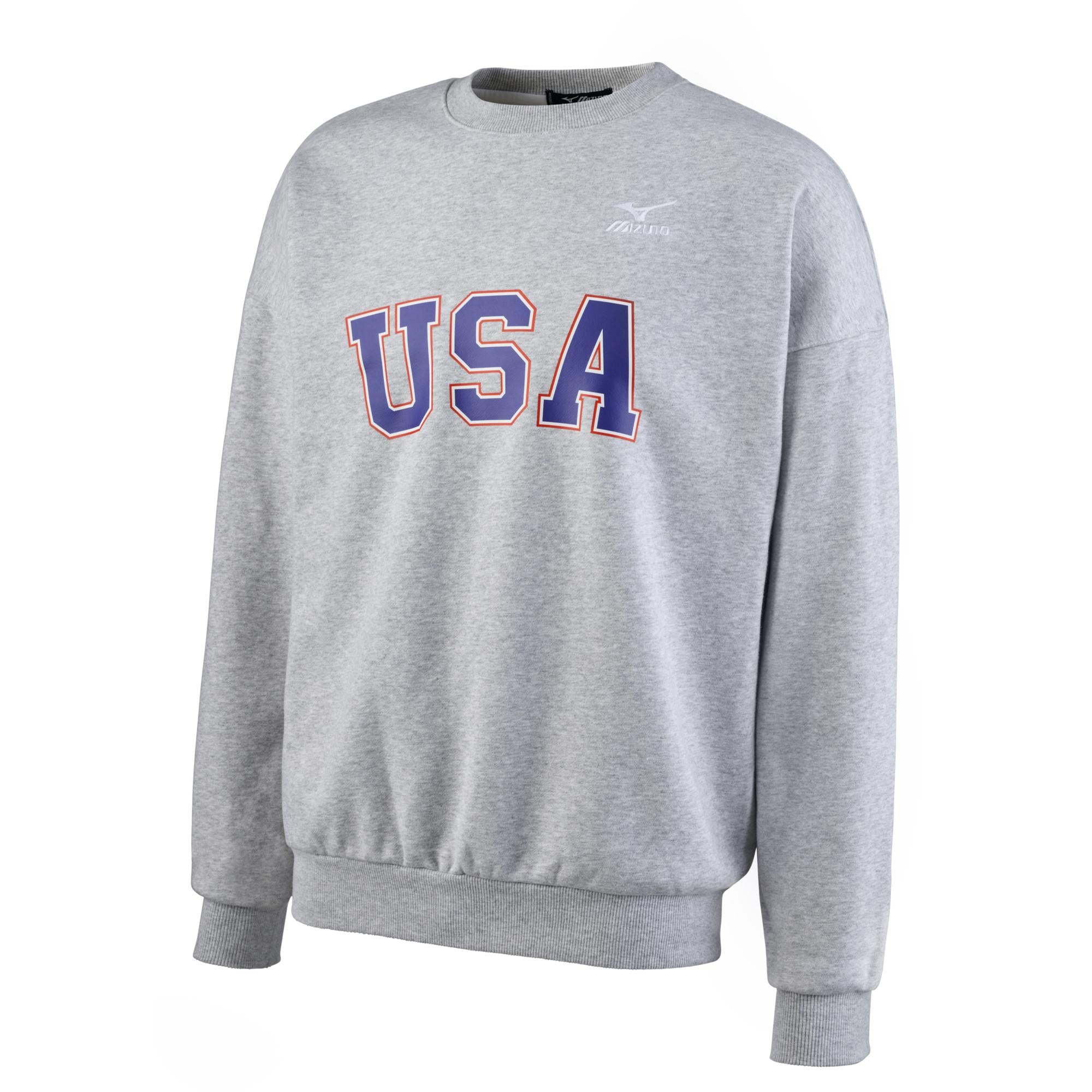 Mizuno Limited Edition USA Varsity Crew Neck Sweatshirt