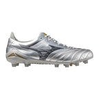 Morelia Neo IV FG Firm Ground Made in Japan KL Soccer Cleat, Platinum Silver