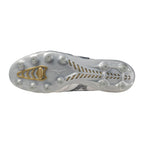 Morelia Neo IV Beta FG Firm Ground Made in Japan KL Soccer Cleat, Platinum Silver