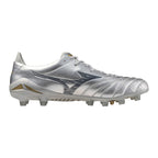 Morelia Neo IV Elite FG Firm Ground KL Soccer Cleat, Platinum Silver