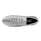 Morelia Neo IV Beta Elite FG Firm Ground KL Soccer Cleat, Platinum Silver