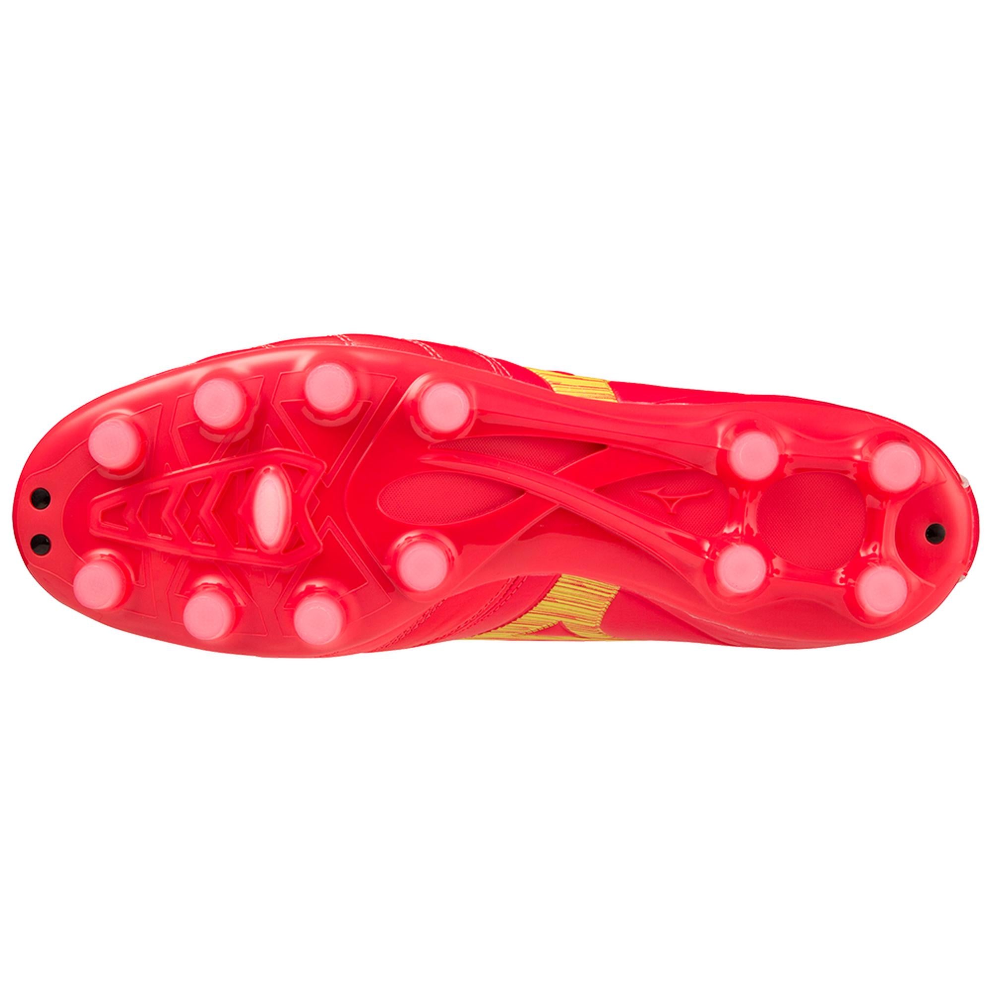 Morelia Neo IV Pro FG Firm Ground KL Soccer Cleat, Fiery Coral