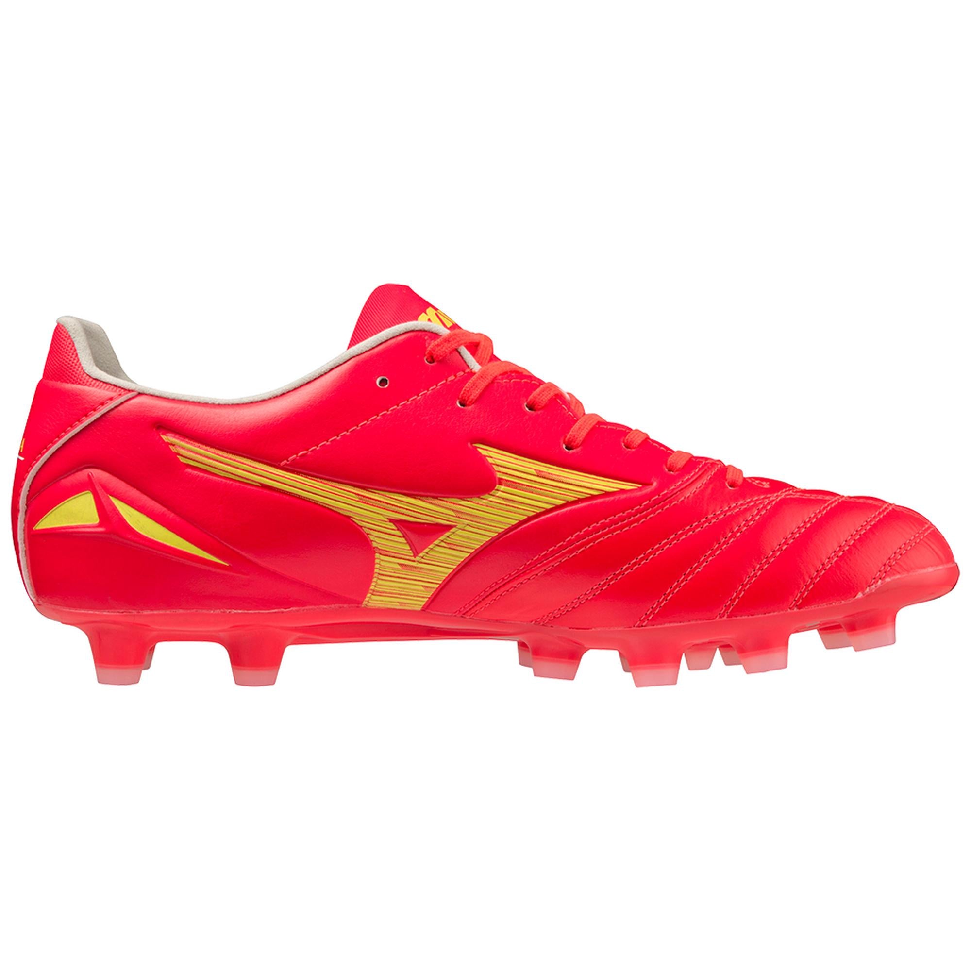 Morelia Neo IV Pro FG Firm Ground KL Soccer Cleat, Fiery Coral
