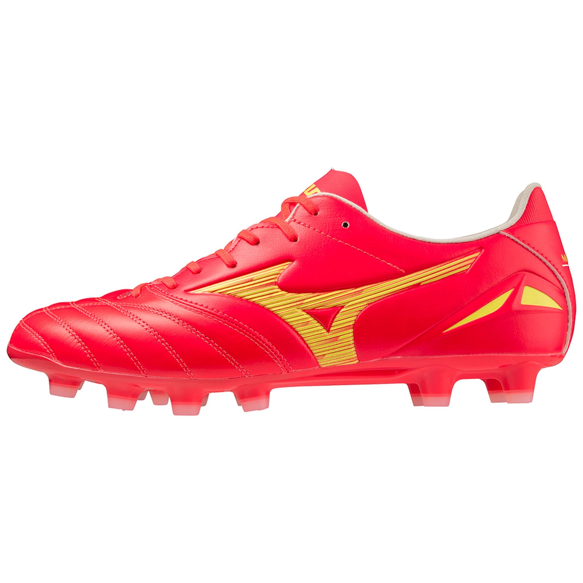 Morelia Neo IV Pro FG Firm Ground KL Soccer Cleat, Fiery Coral