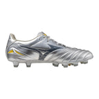 Morelia Neo IV Pro FG Firm Ground KL Soccer Cleat, Platinum Silver