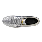 Morelia Neo IV Pro FG Firm Ground KL Soccer Cleat, Platinum Silver