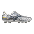 Morelia Neo IV Pro FG Firm Ground KL Soccer Cleat, Platinum Silver