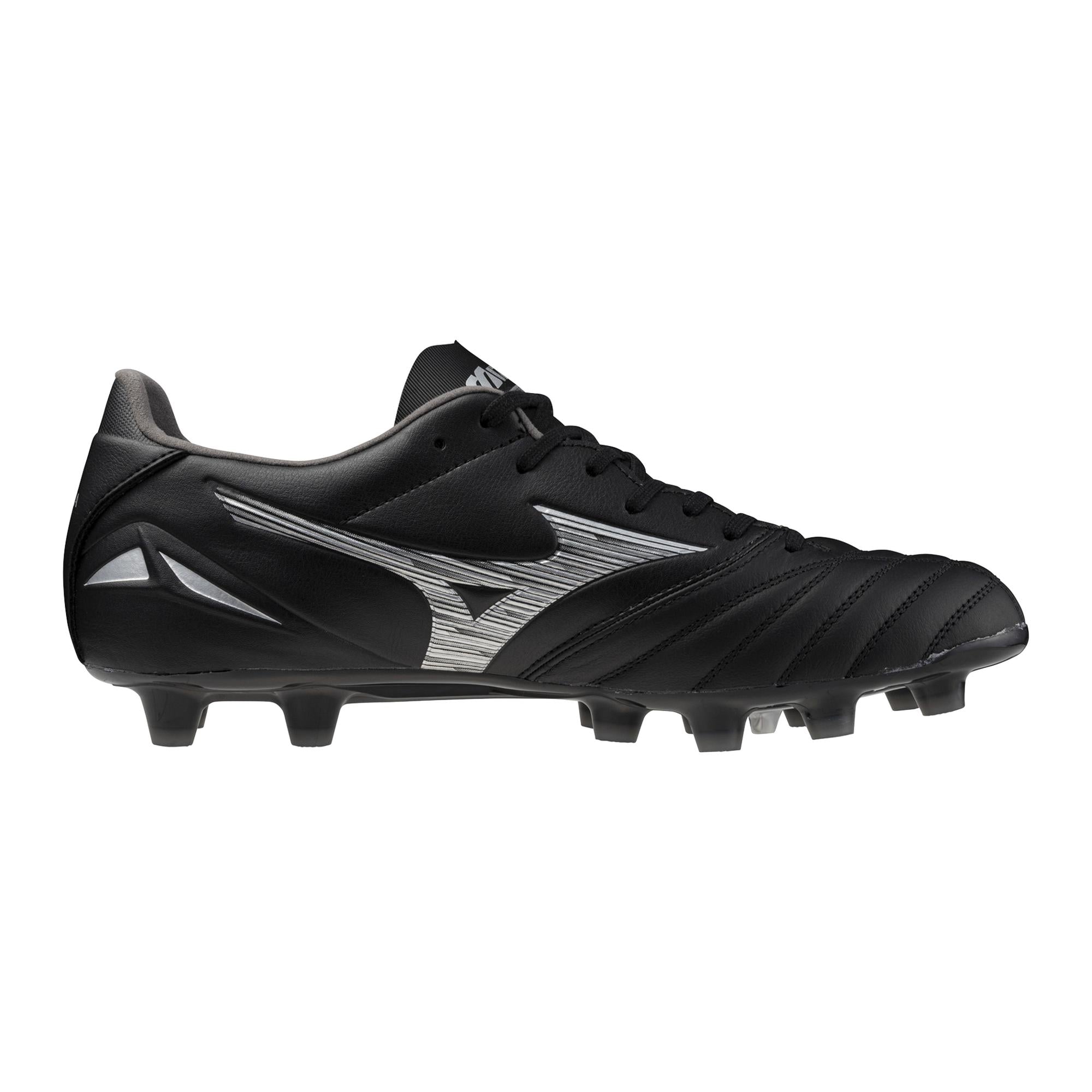 Morelia Neo IV Pro FG Firm Ground KL Soccer Cleat, Unlimited Black