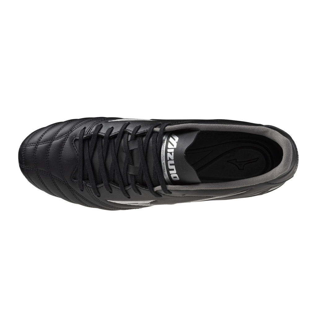 Morelia Neo IV Pro FG Firm Ground KL Soccer Cleat, Unlimited Black