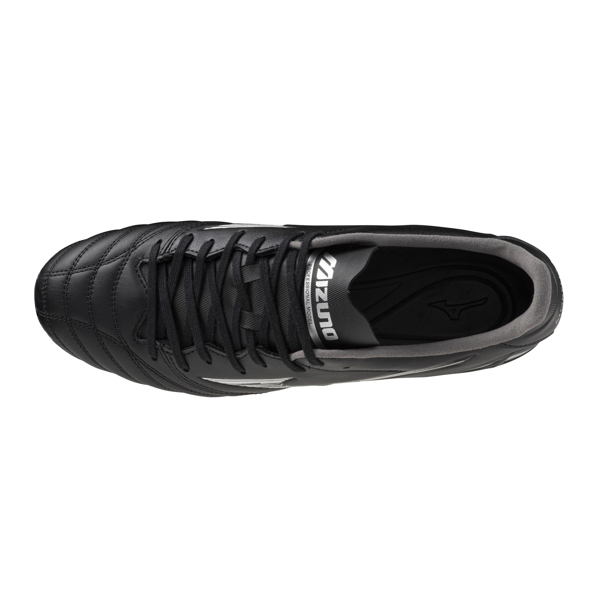 Morelia Neo IV Pro FG Firm Ground KL Soccer Cleat, Unlimited Black