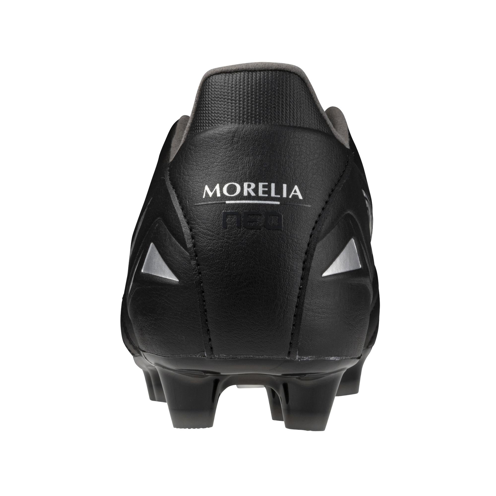 Morelia Neo IV Pro FG Firm Ground KL Soccer Cleat, Unlimited Black