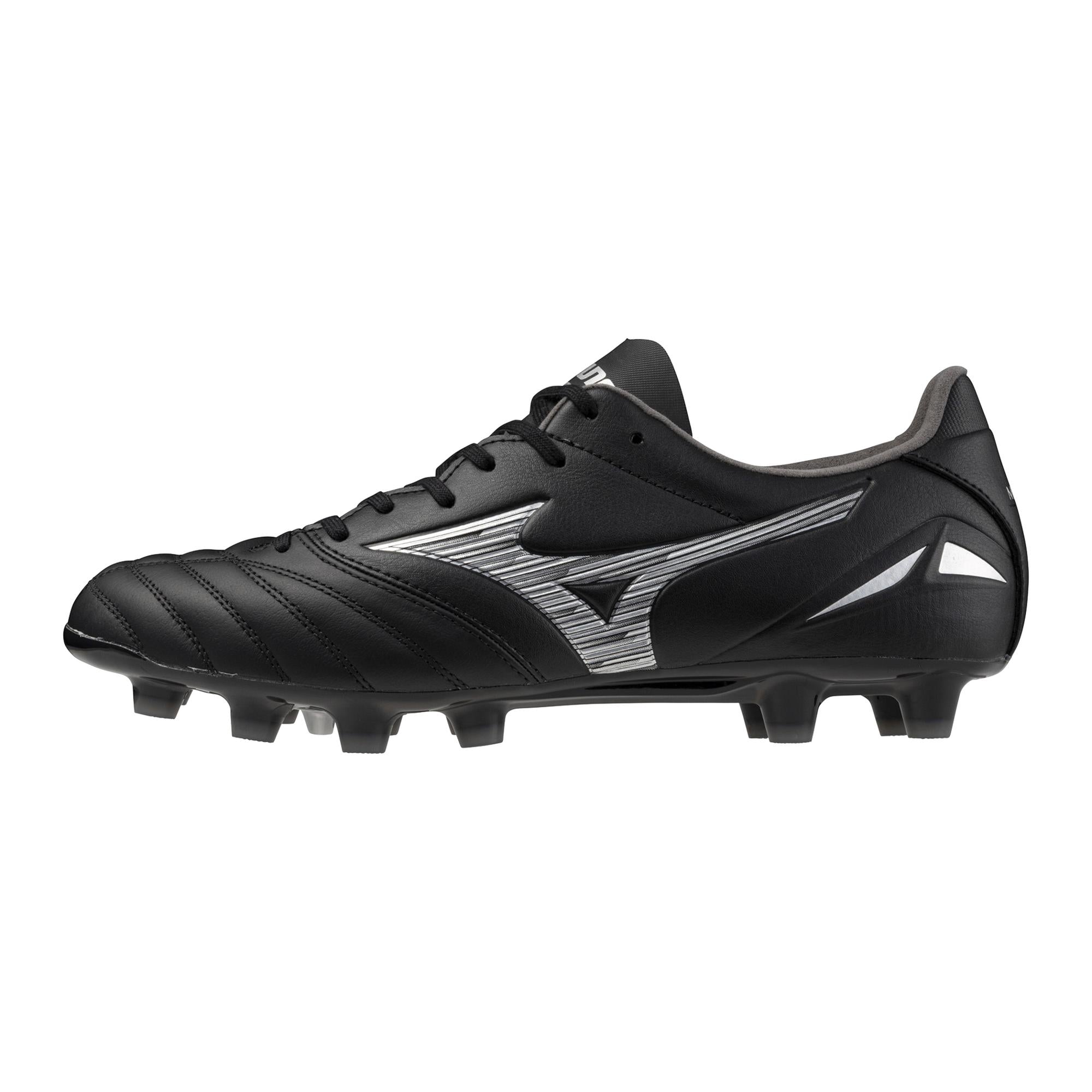 Morelia Neo IV Pro FG Firm Ground KL Soccer Cleat, Unlimited Black