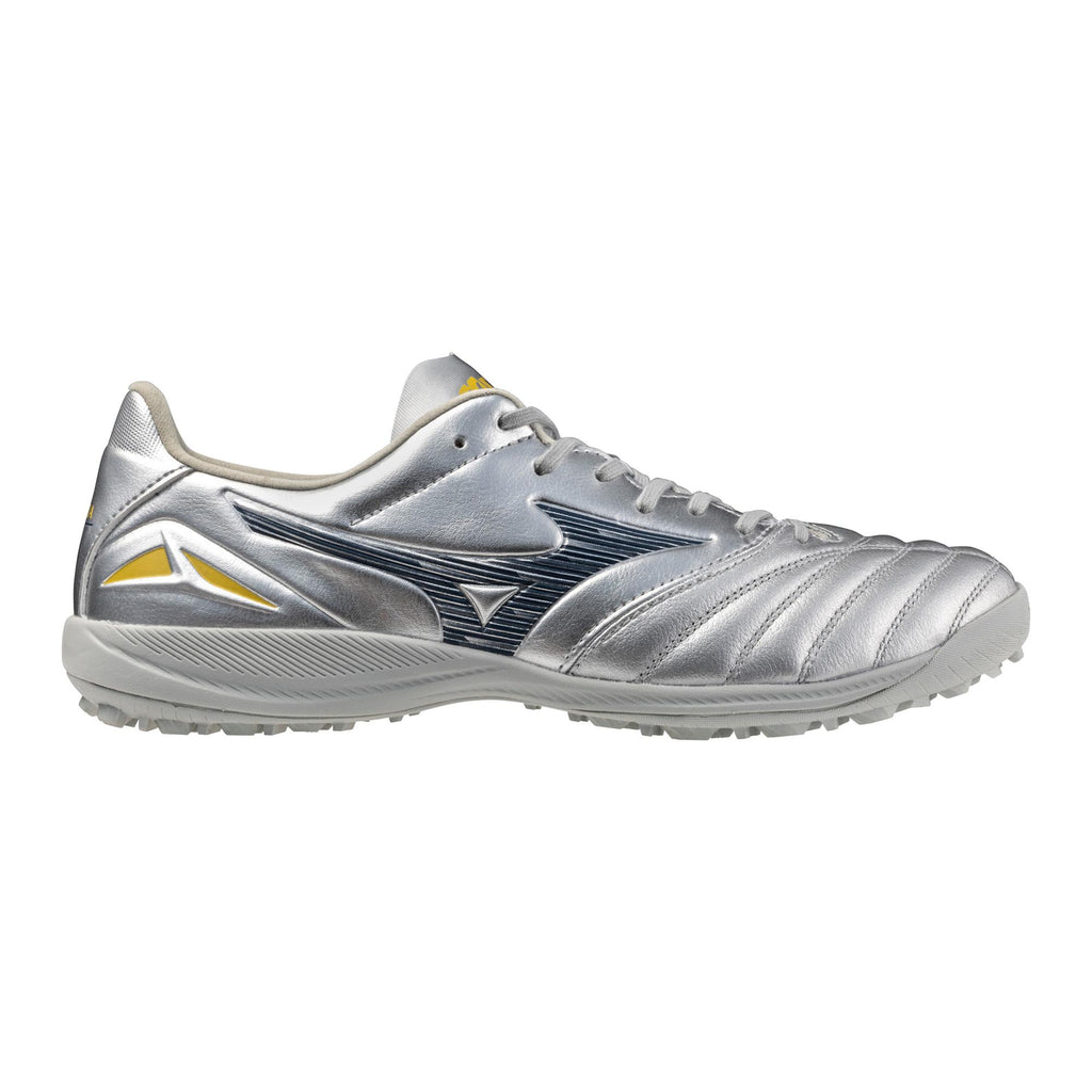 Morelia Neo IV Pro KL AS Turf Soccer Shoe, Platinum Silver