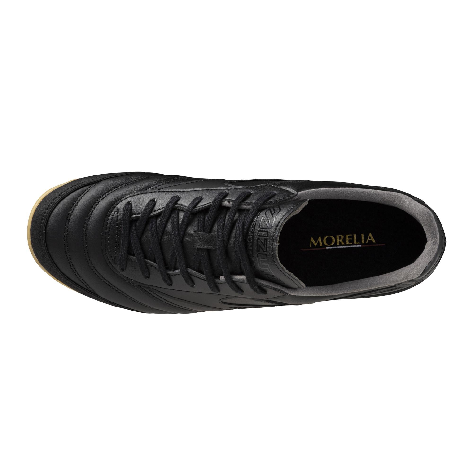 Morelia Sala Elite Indoor Soccer Shoe, Unlimited Black