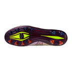 Mizuno Alpha II Japan FG Firm Ground Made In Japan Soccer Cleat, Black/Iridescent